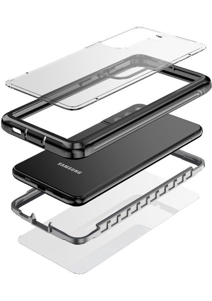Samsung Galaxy S21 Fe Için Kılıf Tamamen Şeffaf 360 Her Şey Dahil Pet (Yurt Dışından) fiyatları