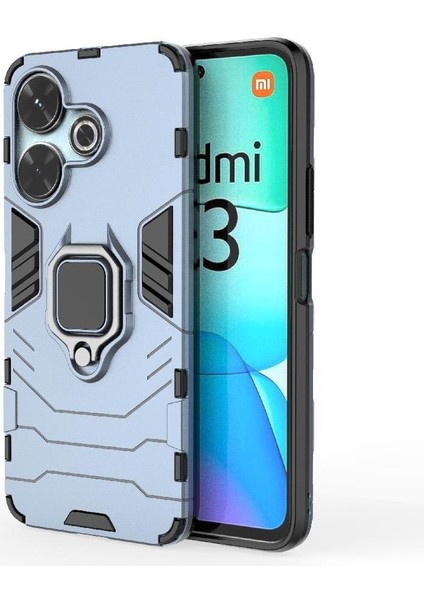 Xiaomi Redmi Için Kılıf 13 4g Askeri Damla Koruma 360&DEG; Dönen Halka (Yurt Dışından) modelleri