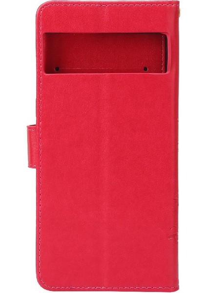 Google Pixel 7 Pro Manyetik Kapatma Kickstand Kart Tutucu Pu Için Filp Durumda (Yurt Dışından)