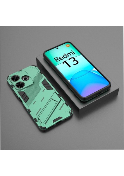 Xiaomi Redmi Için Kılıf 13 4g Koruyucu Kapak Sağlam Askeri Kickstand (Yurt Dışından) indirimleri