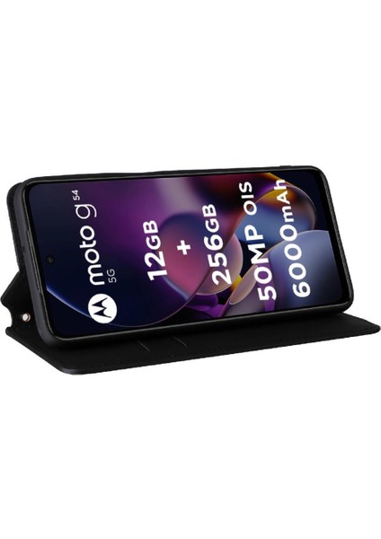 Motorola Moto G54 5g Pu Deri Kart Yuvaları Tutucu Manyetik 3D (Yurt Dışından) fiyatları