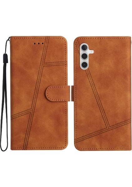 Samsung Galaxy A34 5g Için Flip Case Cüzdan Pu Deri Kart Yuvaları Tutucu (Yurt Dışından)