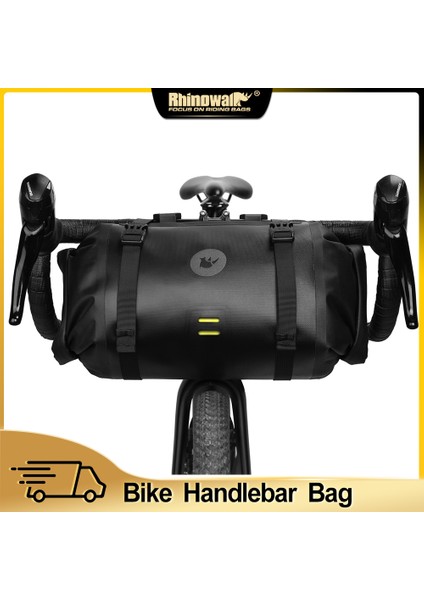 X20990 Mavi Stili Rhinowalk Direksiyon Çantası Bisiklet Çantası Su Geçirmez Büyük Kapasiteli 2 Parça Ön Tüp Bisiklet Çantası Mtb Çerçeve Bagaj Bisiklet Aksesuarları (Yurt Dışından) fiyatları