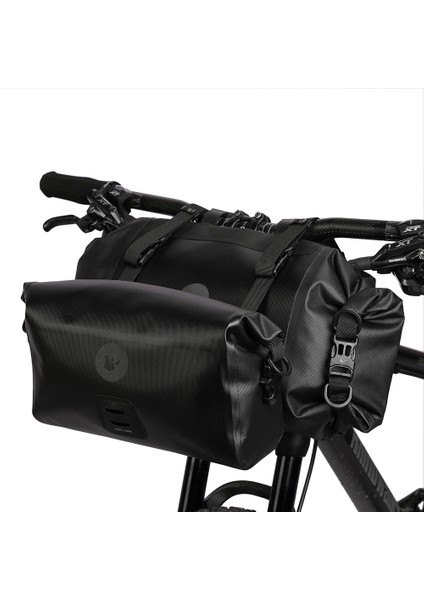 X20990 Mavi Stili Rhinowalk Direksiyon Çantası Bisiklet Çantası Su Geçirmez Büyük Kapasiteli 2 Parça Ön Tüp Bisiklet Çantası Mtb Çerçeve Bagaj Bisiklet Aksesuarları (Yurt Dışından) modelleri