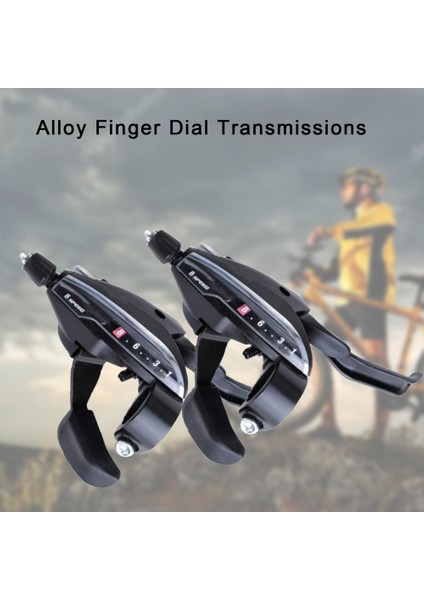 7 Hız Sağ Tarzı Sol Sağ Hız Tetik Vites Fren Aktarıcı EF65 Alüminyum Alaşım Dağ Bisikleti Tetik Vites Bisiklet Aksesuarları (Yurt Dışından) fırsatları