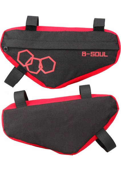 Mor Tarzı Üçgen Bisiklet Çantası Bisiklet Ön Tüp Çantası Tutucu Koltuk Çerçeve Çantası Su Geçirmez Dağ Bisikleti Pouch Bisiklet Paketleme Bisiklet Aksesuarları (Yurt Dışından)