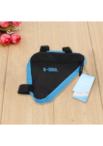 Mor Tarzı Üçgen Bisiklet Çantası Bisiklet Ön Tüp Çantası Tutucu Koltuk Çerçeve Çantası Su Geçirmez Dağ Bisikleti Pouch Bisiklet Paketleme Bisiklet Aksesuarları (Yurt Dışından)