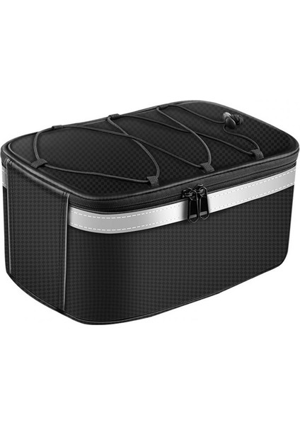 Bir Stil 7l Bisiklet Arka Koltuk Çantası Su Geçirmez Sabitleme Bandı Yansıtıcı Tasarım Pvc Bisiklet Bagaj Çantası Bisiklet Aksesuarları (Yurt Dışından)