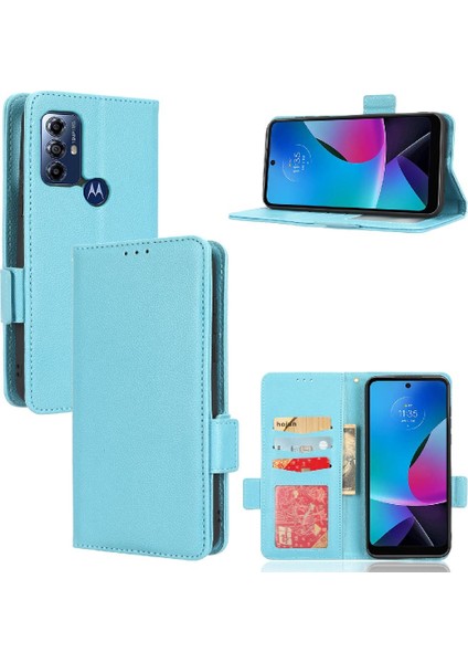 Motorola Moto G Oynamak Için Kılıf 2023 Cüzdan Pu Deri Manyetik Yan Toka (Yurt Dışından)