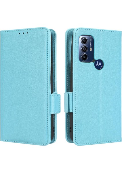 Motorola Moto G Oynamak Için Kılıf 2023 Cüzdan Pu Deri Manyetik Yan Toka (Yurt Dışından)