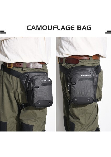 Mor Tarzı Su Geçirmez Bacak Çantası Motosiklet Kılıfı Bisiklet Sürme Cep Telefonu Cüzdanı Tayt Üst Bacak Çantası Kemer Bel Çantası Erkekler Için (Yurt Dışından) fırsatları