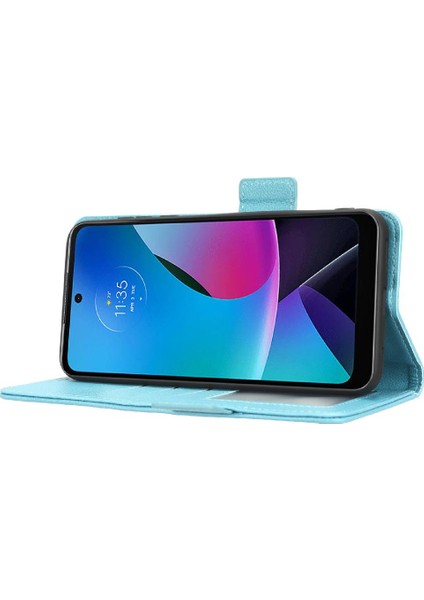 Motorola Moto G Oynamak Için Kılıf 2023 Cüzdan Pu Deri Manyetik Yan Toka (Yurt Dışından)