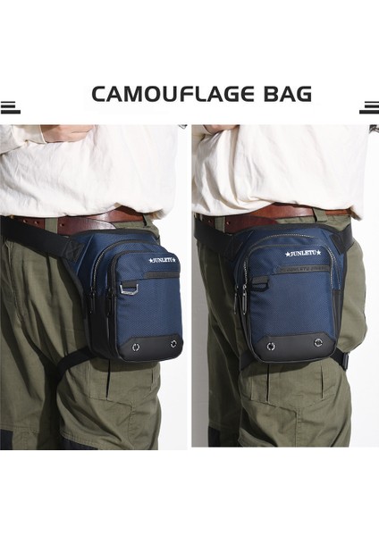 Mavi Stil Su Geçirmez Bacak Çantası Motosiklet Kılıfı Bisiklet Sürme Cep Telefonu Cüzdanı Tayt Üst Bacak Çantası Kemer Bel Çantası Erkekler Için (Yurt Dışından) modelleri