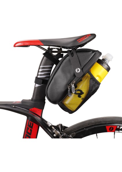 DVB001 Stili Darevıe Bisiklet Arka Çantası 7 cm Çapında Su Şişesi Tutabilen Reflektörlü Su Geçirmez Kolay Kurulum Bisiklet Aksesuarı Çantası (Yurt Dışından) fiyatları
