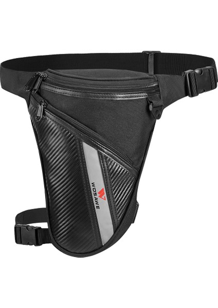 Sarı Stil 2.8l - 4.6l Çok Fonksiyonlu Yansıtıcı Diz Çantası Hafif Motosiklet Bisiklet Çantası Dış Mekan Günlük Bel Çantası Bacak Çantası (Yurt Dışından)