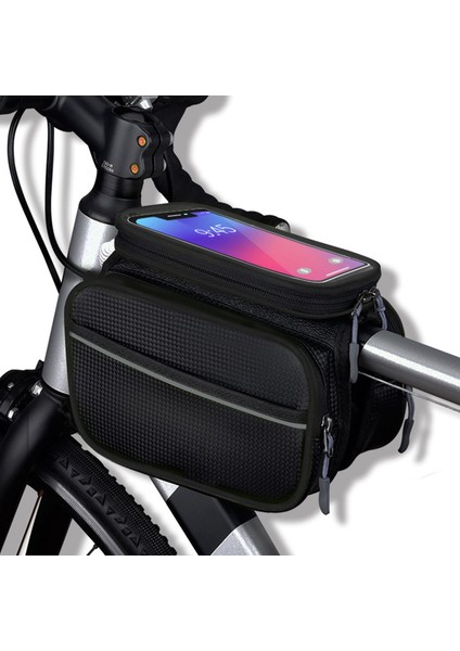 Stil C Mavi Stil Bisiklet Çantaları Yağmurluk Bisiklet Çantaları Çerçeve Ön Tüp Bisiklet Telefon Tutucu Çantası Motosiklet Yan Çantalar Pannierler Bisiklet Aksesuarları XA193TQ (Yurt Dışından) indirimleri