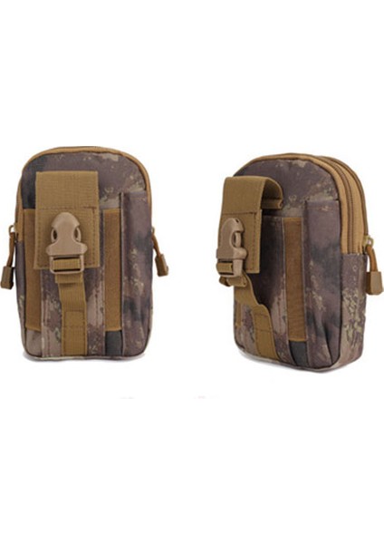 Enkaz Haki Stili Molle Edc Kılıfı Yararlı Gadget Kılıfı Açık Sporlar Çok Fonksiyonlu Taktik Askılı Edc Çantalar Bel Çantası Seyahat (Yurt Dışından)