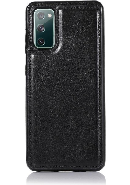 Kart Tutucu Çift Manyetik Pu ile Samsung Galaxy S20 Fe Için Cüzdan Kılıf (Yurt Dışından) fırsatları