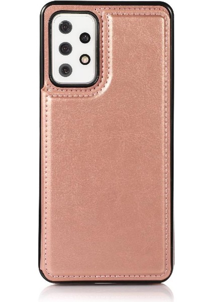 Kart Sahibinin Pu Deri Kart Yuvaları ile Samsung Galaxy A72 Için Cüzdan Kılıf (Yurt Dışından) fırsatları