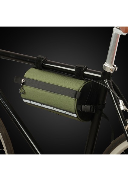 Ordu Yeşili Tarzı Rzahuahu Bisiklet Ön Tüp Çantası Evrensel Bisiklet Ön Çerçeve Çantası Taşıyıcı Paketi Polyester Yansıtıcı Bisiklet Aksesuarları (Yurt Dışından) fırsatları