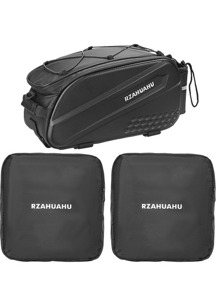 D Tarzı Rzahuahu Bisiklet Arka Koltuk Çantası Su Geçirmez Bisiklet Arka Koltuk Taşıyıcı Çanta Çoklu Cebi Gece Yansıtıcı Bisiklet Ekipmanı (Yurt Dışından)