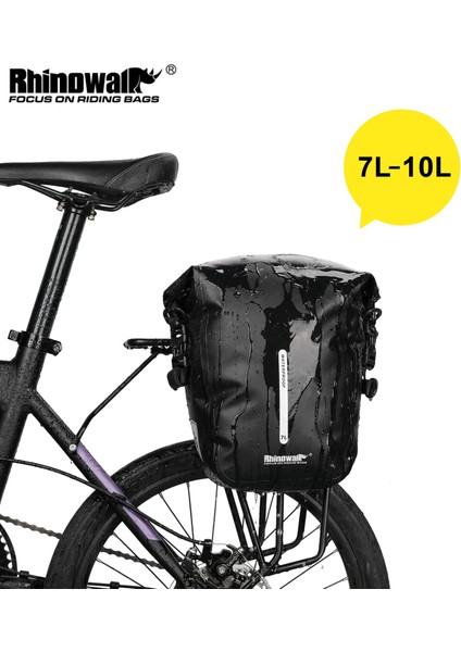 F80-SARI Tarzı Rhinowalk Su Geçirmez Bisiklet Çanta Yan Çanta Bisiklet Aksesuarları Mtb Bisiklet Arka Koltuk Bagaj Taşıyıcısı (Yurt Dışından) fiyatları