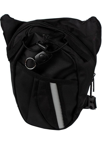 Açık Hava Spor Bisiklet Motosiklet Seyahat Bel Bacak Çantası Depolama Torbası Bel Kemeri Ekipmanı (Yurt Dışından)