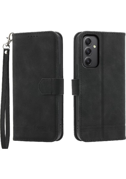 Bdt Shop Samsung Galaxy A35 Bileklik Premium Kart Yuvaları Nakit Cep Için Flip Case (Yurt Dışından)