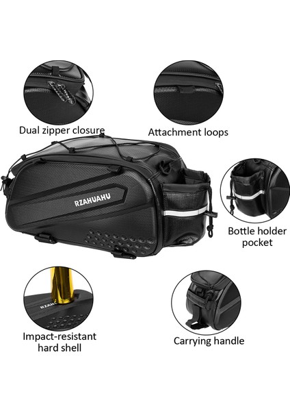 Tip 3 Yeşil Stil Lixada 3'ü 1 Arada Bisiklet Çanta Bagaj Çantası Su Geçirmez Bisiklet Arka Koltuk Çantası ile Asılı Çantalar Bisiklet Kargo Bagaj Çantası (Yurt Dışından) indirimleri