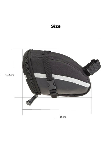 NO.13196 Tarzı 1.2l Taşınabilir Su Geçirmez Bisiklet Saddle Çantası Bisiklet Kuyruk Çantası Arka Pannier Bisiklet Ekipmanları (Yurt Dışından)
