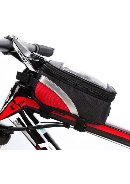 Mavi Stil Bisiklet Telefon Çantası Bisiklet Bisiklet Kafa Tüpü Direksiyon Barı Cep Telefonu Kılıfı Tutucu Ekran Telefon Tutucu Çanta Kılıfı Dokunmatik Ekran Ile (Yurt Dışından) modelleri