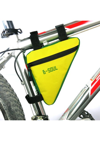 Bordo Tarzı Bisiklet Üçgen Çantası Şişe Çantası ile Bisiklet Ön Çerçeve Sele Çantası Büyük Kapasiteli Bisiklet Üst Boru Çantası Aksesuarları (Yurt Dışından) modelleri