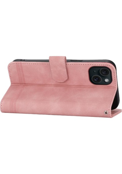 IPhone 15 Için Flip Case Artı Manyetik Kapatma Nakit Cep Premium Kart (Yurt Dışından) indirimleri