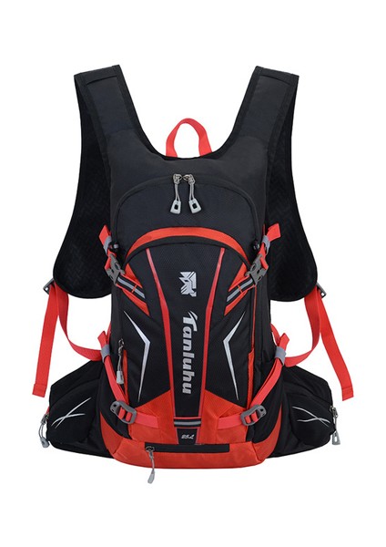 Sadece Kırmızı Çanta Tarzı 25L Bisiklet Koşu Açık Spor Su Çantası Kask Depolama Hidrasyon Sırt Çantası Ultra Hafif Yürüyüş Bisiklet Sırt Çantası Mesane Sırt Çantası (Yurt Dışından)