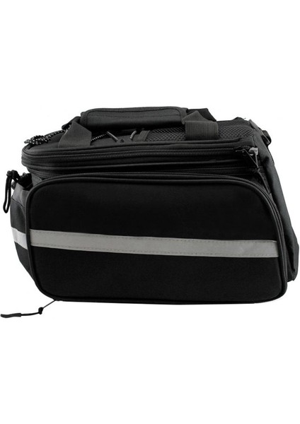Siyah Stil Çok Fonksiyonlu Bisiklet Sırt Çantası Büyük Kapasiteli Dağ Bisikleti Koltuk Arka Bagaj Taşıyıcı Kuyruk Koltuk Pannier Paketi (Yurt Dışından)
