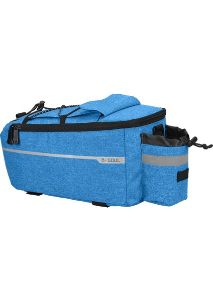 Mavi Stil Bisiklet 13L Taşıyıcı Çanta Bisiklet Arka Sepeti Su Geçirmez Pannier Bagaj Sırt Çantası Arka Taşıyıcı Arka Koltuk Çantası Bisiklet Valizi Omuz Çantası (Yurt Dışından)