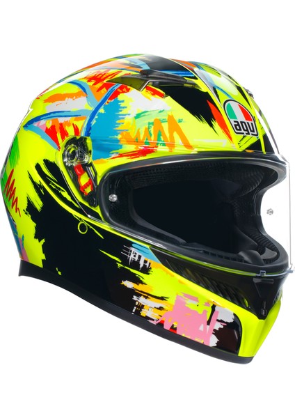 K3 Rossi Winter Test 2019 Kapalı Kask