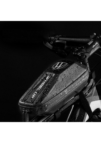 Bisiklet Çantası Tarzı Tekerlekli Up Bisiklet Mtb Yol Bisikleti Ön Tüp Su Geçirmez Taşınabilir Saklama Direksiyon Taşıma Çerçeve Bisiklet Çantası Aksesuarları (Yurt Dışından)