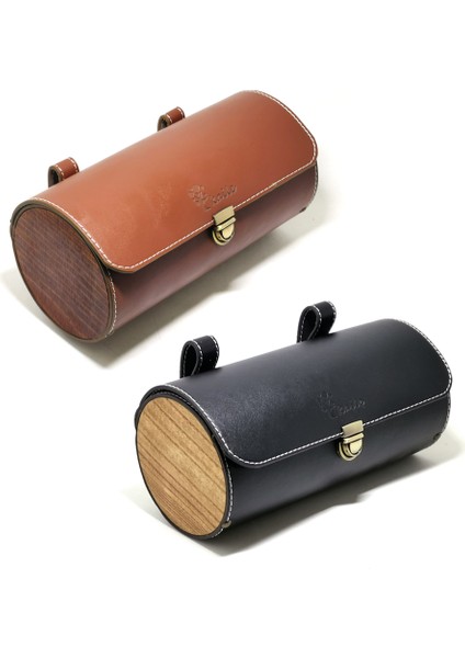 Yeni Kahverengi Tarz Bisiklet Koltuk Çantası Retro Çantalar Bisiklet Kuyruk Çantası Pu Ahşap Sırt Çantası Kişiselleştirilmiş Bisiklet Aksesuarları (Yurt Dışından) fiyatları