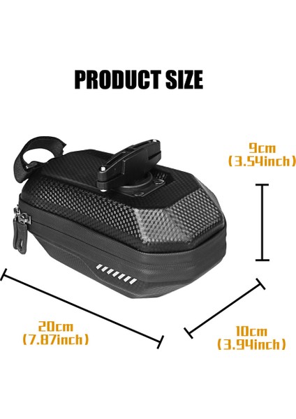 Thinkrider Bisiklet Sele Çantası Su Geçirmez Bisiklet Çanta Mtb Yol Bisikleti Arka Araç Çantası Yansıtıcı Çanta Bisiklet Aksesuarları (Yurt Dışından) modelleri