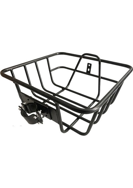 Siyah Stil Bisiklet Sepeti 20 Inç Bisiklet Ön Sepeti Elektrikli Bisiklet Yan Çantaları Bagaj Rafı Bisiklet Ön Sepetleri Şehir Içi Bisiklet Parçaları (Yurt Dışından)