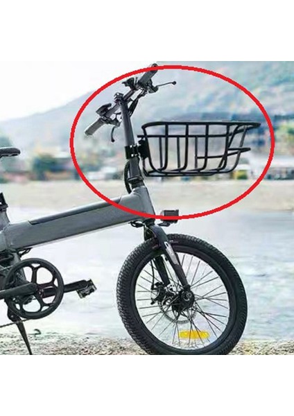Siyah Stil Bisiklet Sepeti 20 Inç Bisiklet Ön Sepeti Elektrikli Bisiklet Yan Çantaları Bagaj Rafı Bisiklet Ön Sepetleri Şehir Içi Bisiklet Parçaları (Yurt Dışından) indirimleri