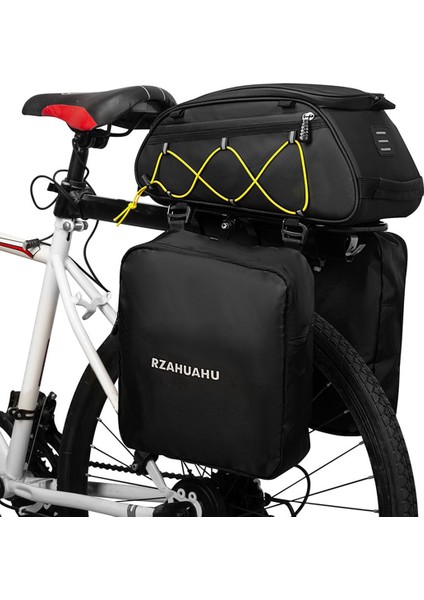 Yeşil Stil 3-In-1 Bisiklet Askı Çantası Bagaj Çantası Su Geçirmez Bisiklet Arka Koltuk Çantası Soğutucu Çanta ile Asılı Çantalar Bisiklet Yükleme Bagaj Çantası (Yurt Dışından) fiyatları