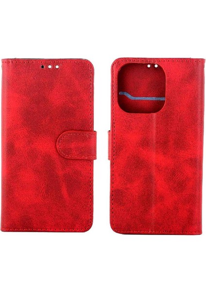 IPhone 15 Için Filp Durumda Pro Kart Tutucu Kickstand Tam Koruma Kapatma (Yurt Dışından)