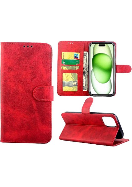 IPhone 15 Için Filp Durumda Artı Pu Deri Kart Tutucu Tam Koruma (Yurt Dışından) indirimleri
