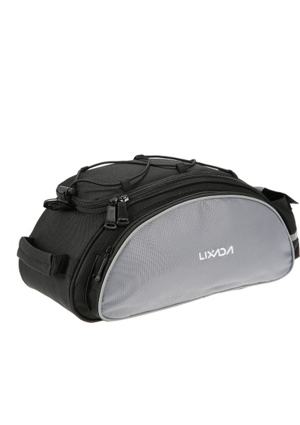 Bordo Tarzı Lixada Bisiklet Çantası 13L Çok Fonksiyonlu Bisiklet Arka Koltuk Çantası Açık Bagaj Çantası El Çantası Arka Bisiklet Yan Çantaları Montalismo (Yurt Dışından)