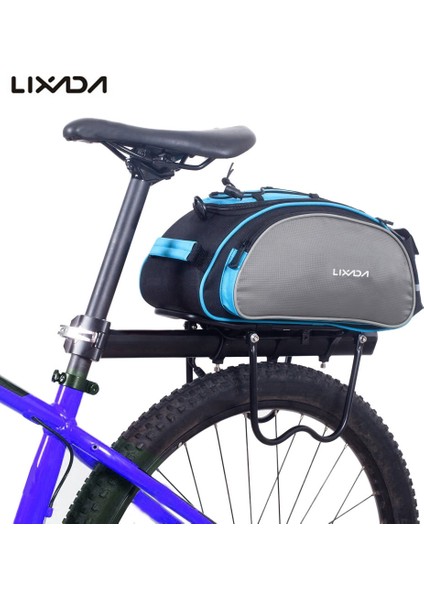 Bordo Tarzı Lixada Bisiklet Çantası 13L Çok Fonksiyonlu Bisiklet Arka Koltuk Çantası Açık Bagaj Çantası El Çantası Arka Bisiklet Yan Çantaları Montalismo (Yurt Dışından) indirimleri