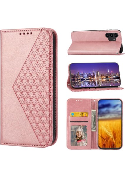 Samsung Galaxy A32 5g Standı Cüzdan Günlük Kullanım El Kayışı Için Flip Case (Yurt Dışından)