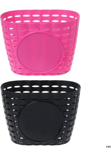 Pembe Tarzı Bisiklet Sepeti Boş Çocuk Bisikleti Üç Tekerlekli Scooter Depolama Ön Direksiyon Plastik Taşıyıcı Bisiklet Çocuklar Sürme Alışveriş (Yurt Dışından) modelleri