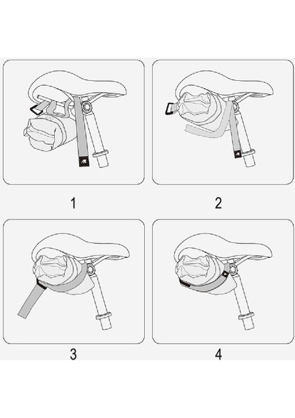 Siyah Stil 2021 Rhinowalk Bisiklet Çantası Bisiklet Aracı Depolama Çantası Katlanabilir Taşınabilir Aracı Çantaları Katlanabilir Çanta Bisiklet Sele Çantası Bisiklet Aksesuarları (Yurt Dışından) indirimleri